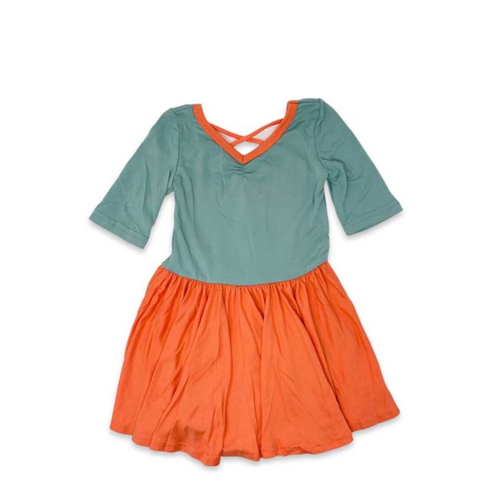 Blue Camellia Ballerina Dress